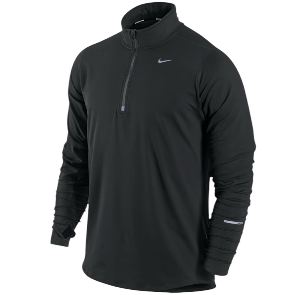 Black Dri-Fit Nike Run Zip Up Sweater (S)